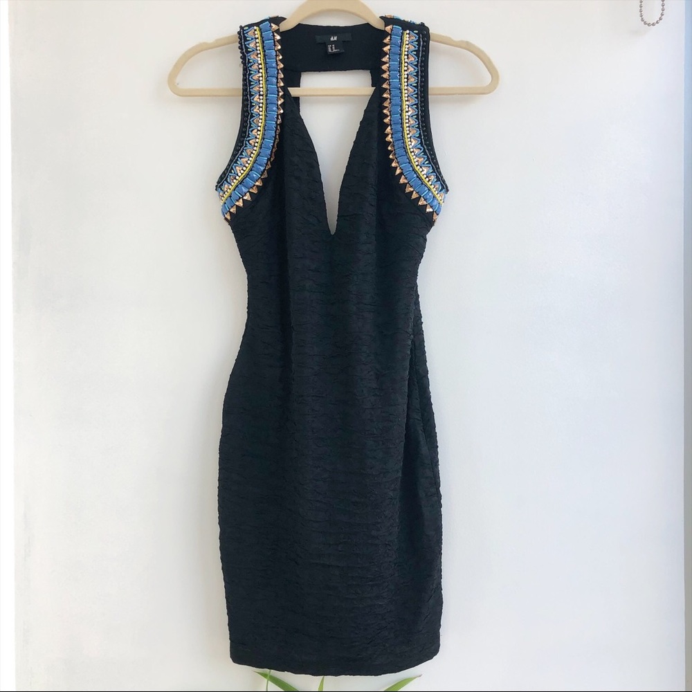 H&M beaded tribal inspired dress